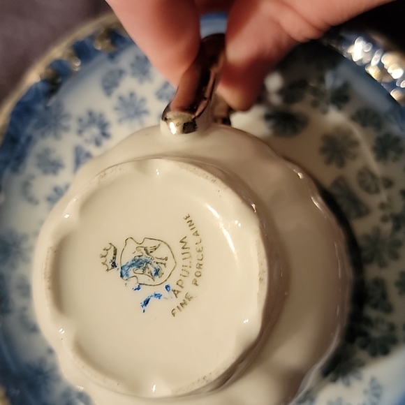 Apulum teacup & Saucer Set of 6 - Picture 4 of 5